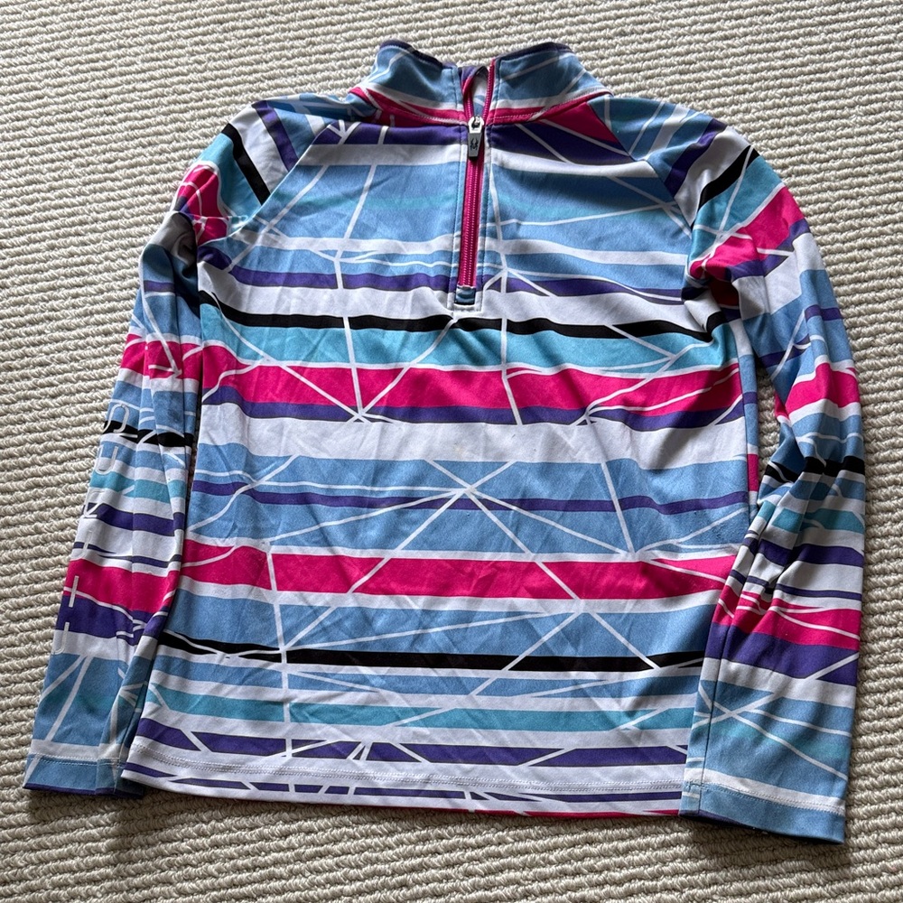 Kids Spyder Quarter-Zip Top sise medium